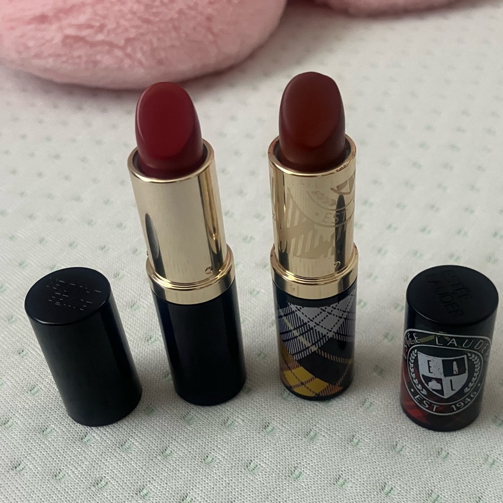 Two Limited Edition Estee Lauder Lipsticks. New without Box. Shades A53 and A73